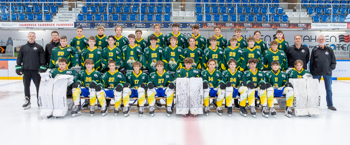 Teamfoto U16-Elite der HCT Young Lions.